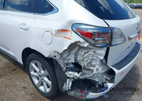 2012 Lexus Rx 350 из США, поврежденный, VIN 2T2ZK1BA4CC084083